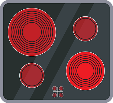 Vinyl teppich kinderzimmer für keramikkochfeld - TenStickers