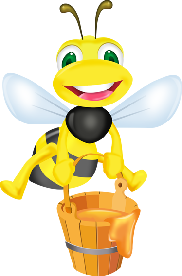 Vinyl teppich kinderzimmer bienenaufkleber honigwürfel - TenStickers