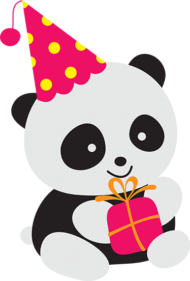 Vinyl teppich kinderzimmer baby panda mit geschenk - TenStickers