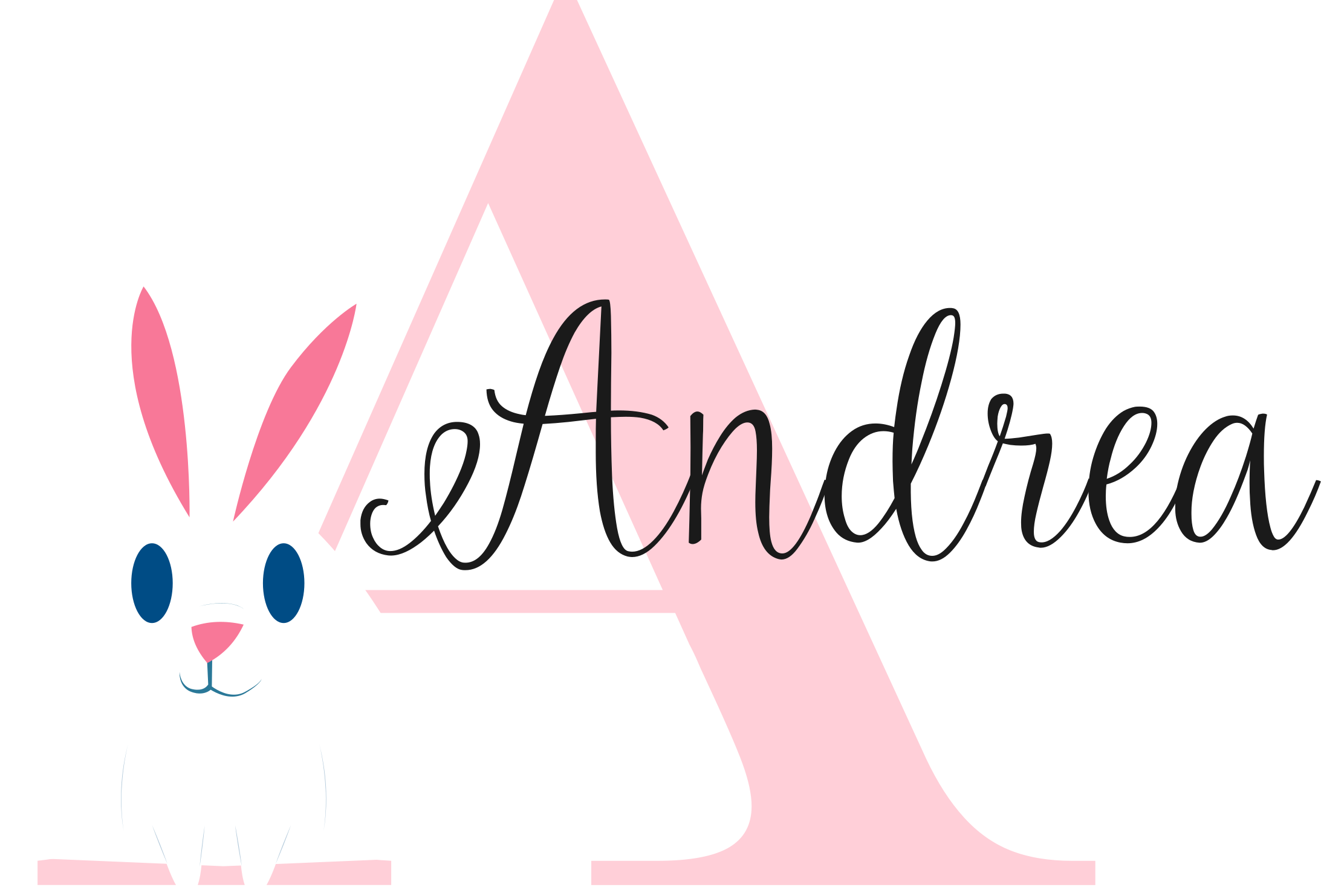 Vinyl teppich kinderzimmer mit großem buchstaben und freude - TenStickers