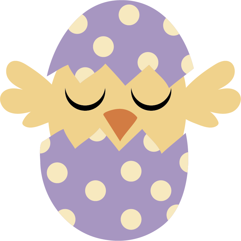 Vinyl teppich kinderzimmer ostervogel - TenStickers