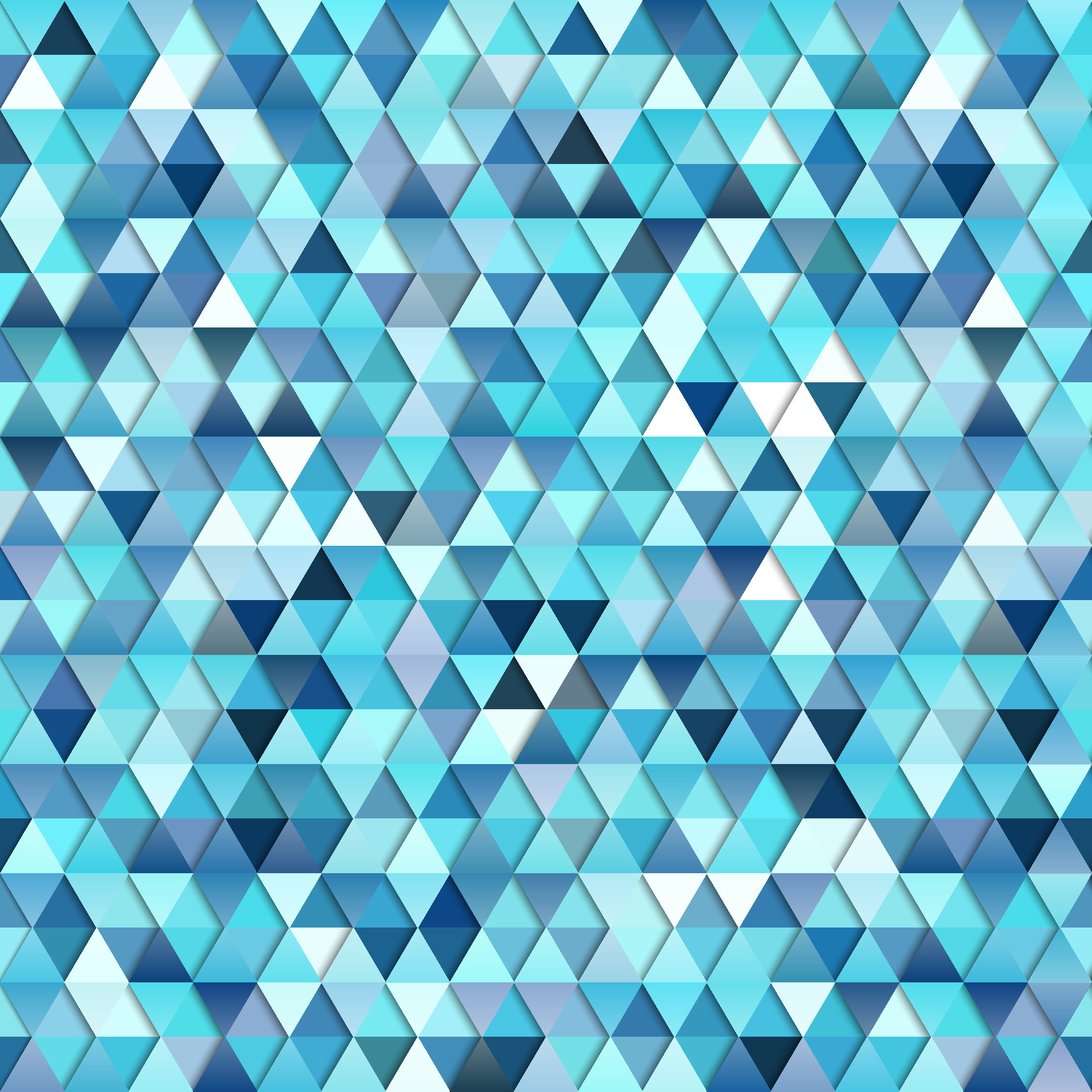 Vinyl teppich bad geometrisches blaues muster - TenStickers
