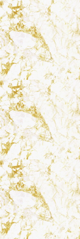 Vinyl teppich bad in beige marmor onyx-optik - TenStickers