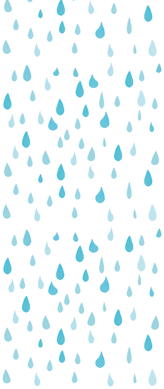 Vinyl teppich bad blaue aquarell wassertropfen - TenStickers