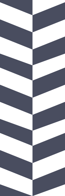 Vinyl teppich bad mit navyblauen streifen - TenStickers