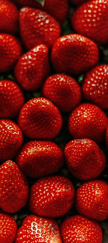 Vinyl teppich küche erdbeeren - TenStickers