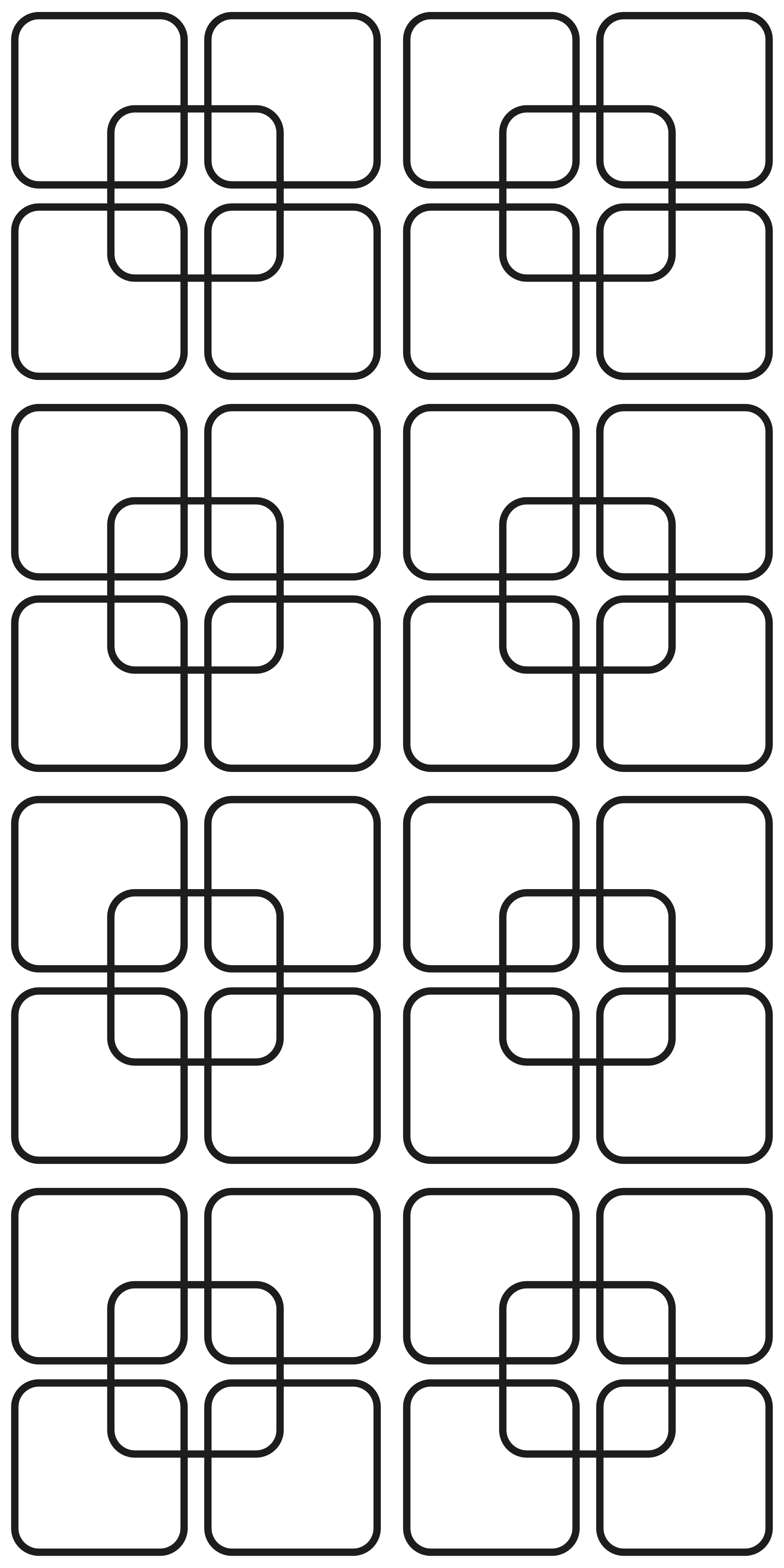 Vinyl teppich küche mit schwarzen quadratischen mustern - TenStickers