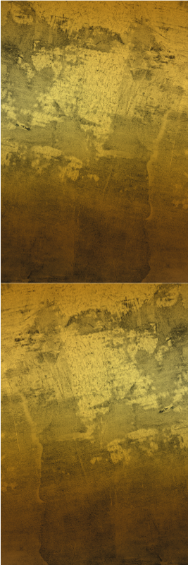 Vinyl teppich schlafzimmer im retro goldenen muster - TenStickers