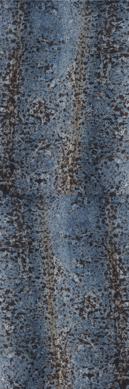 Vinyl teppich schlafzimmer im retro design mit rohem muster - TenStickers