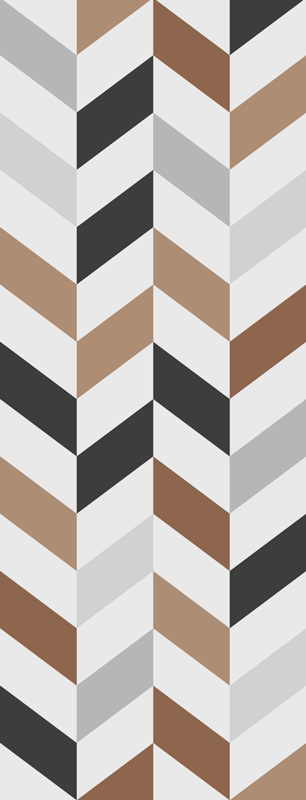 Vinyl teppich büro bunte blockgeometrie - TenStickers