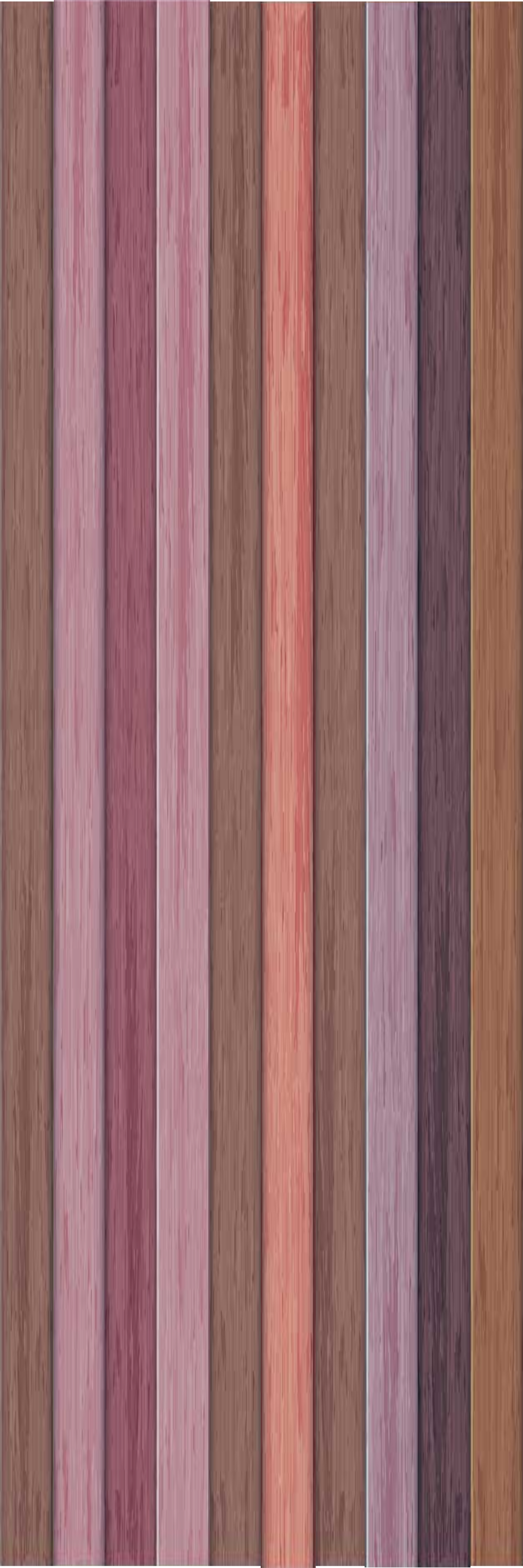 Vinyl teppich schlafzimmer in holzoptik grau und rosa - TenStickers