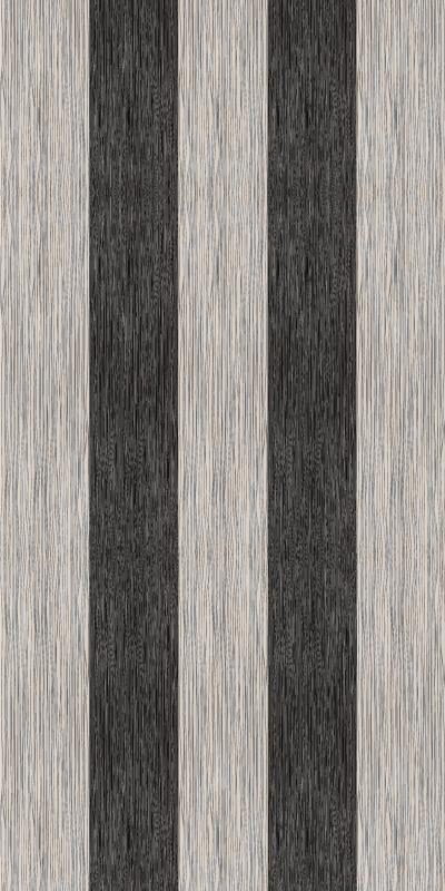 Vinyl teppich schlafzimmer in schwarz-weiß holzoptik - TenStickers