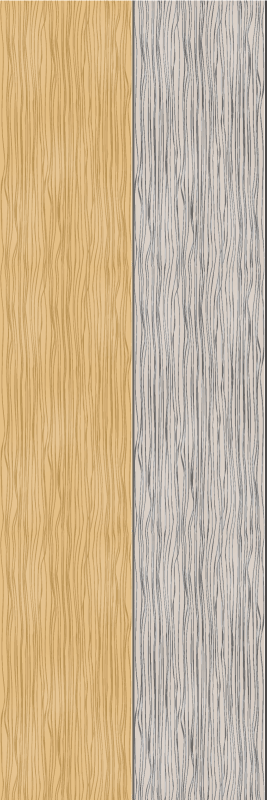 Vinyl teppich schlafzimmer in holzgrau - TenStickers