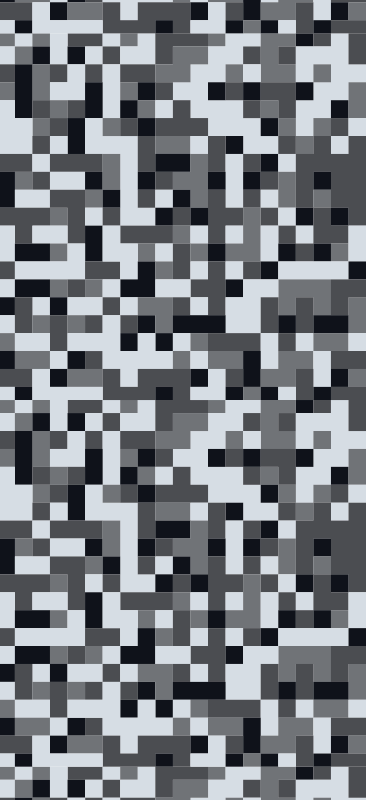 Vinyl teppich schlafzimmer in grauen nordic quadraten - TenStickers