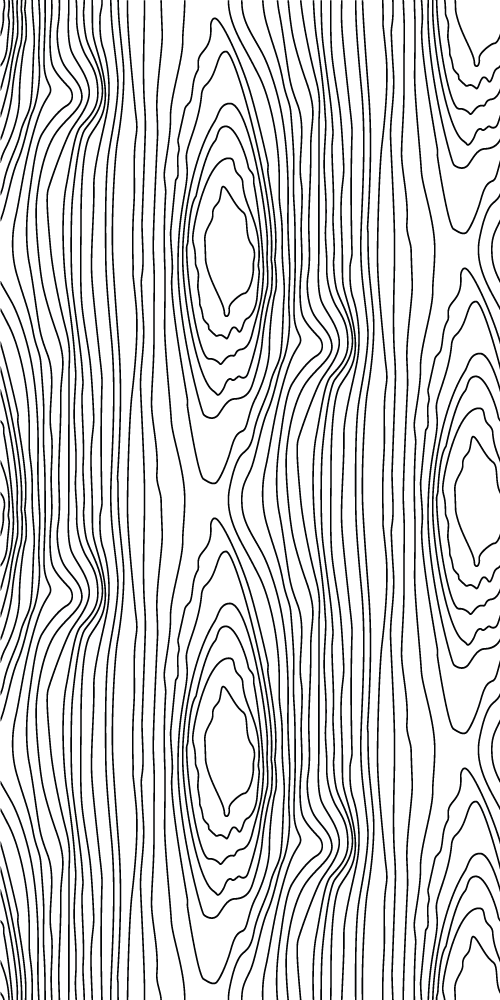 Vinyl teppich schlafzimmer mit schwarzen naturstreifen - TenStickers