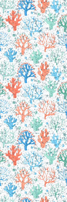 Vinyl teppich schlafzimmer algen spritzer - TenStickers