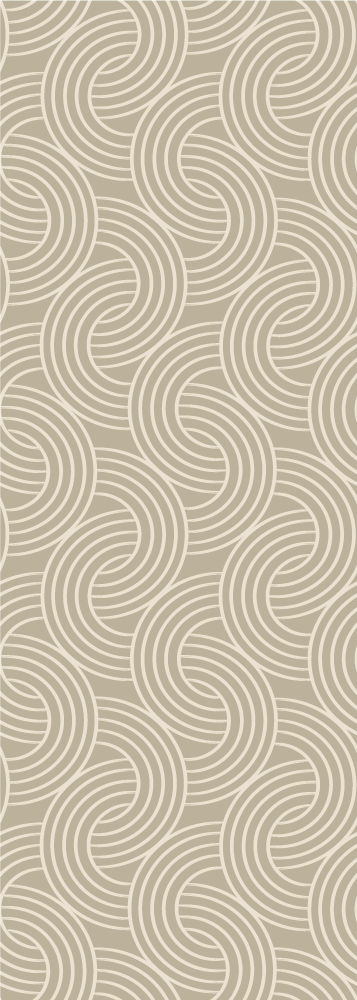 Vinyl teppich nordisch mit beigem muster minimalistisch - TenStickers