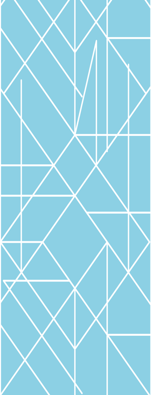 Vinyl teppich nordisch geometrisches mosaik - TenStickers