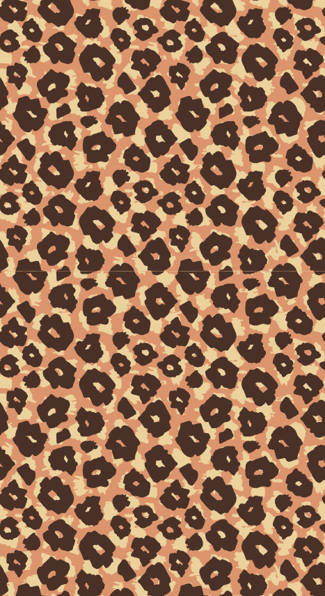 Vinyl teppich tiere samtige leoparden-optik - TenStickers
