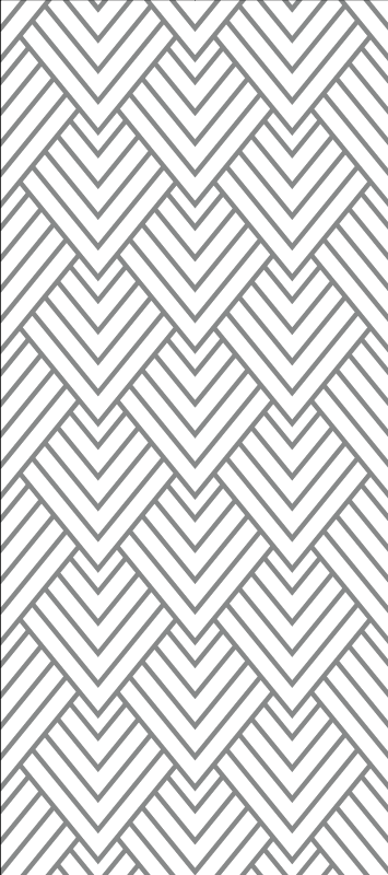 Vinyl teppich textur mit geometrischem weißen dreieckmuster - TenStickers
