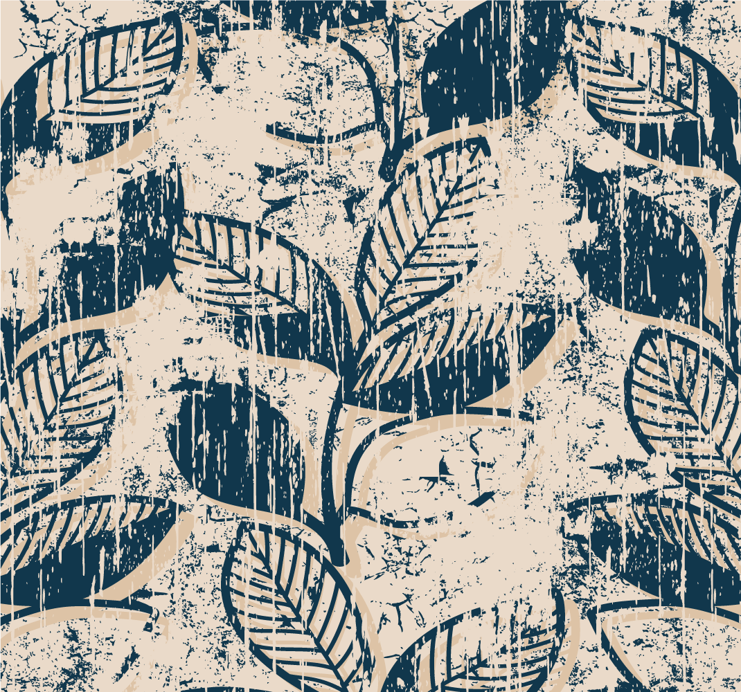 Vinyl teppich vintage im grunge design - TenStickers