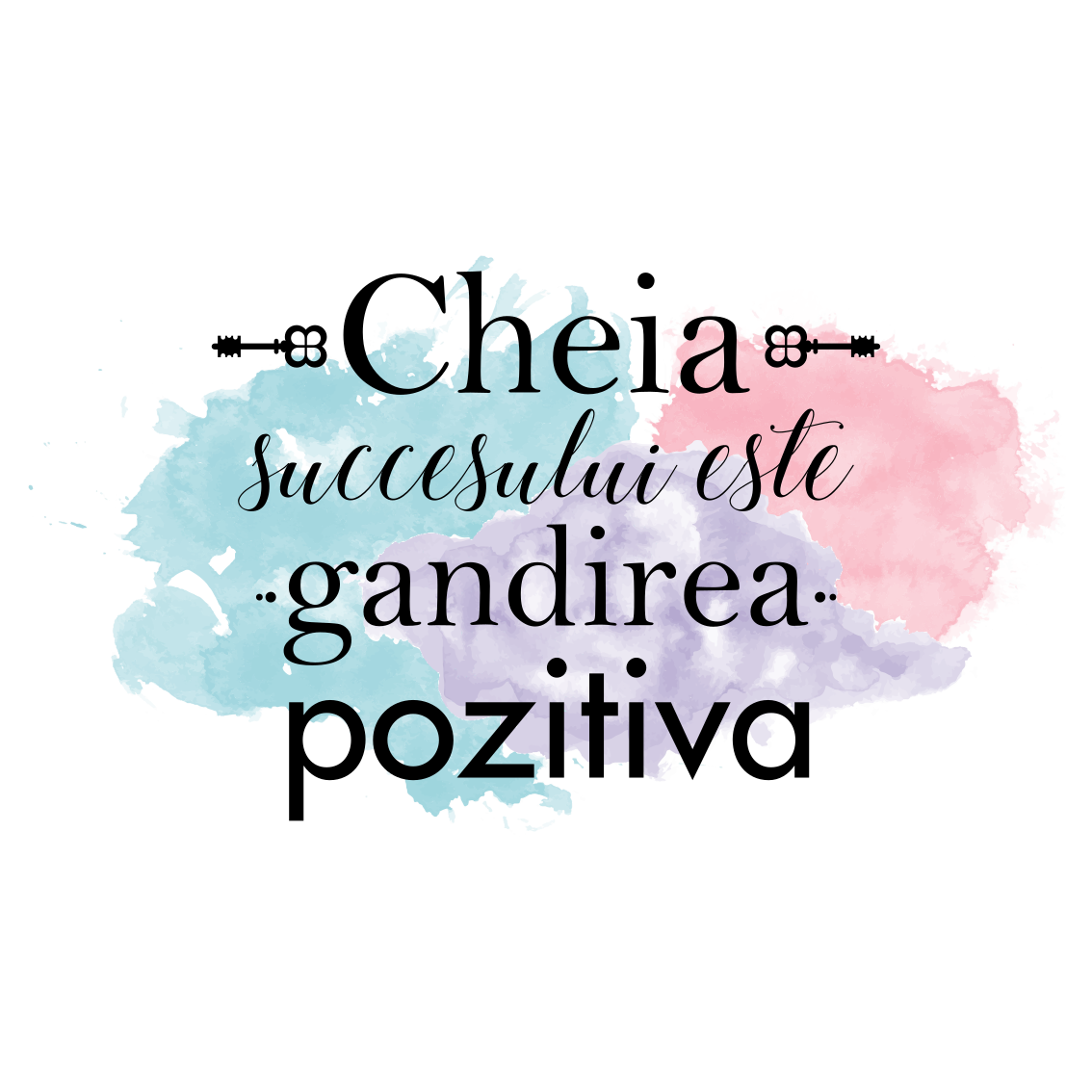 Vinyl teppich text positive gedanken für erfolg - TenStickers