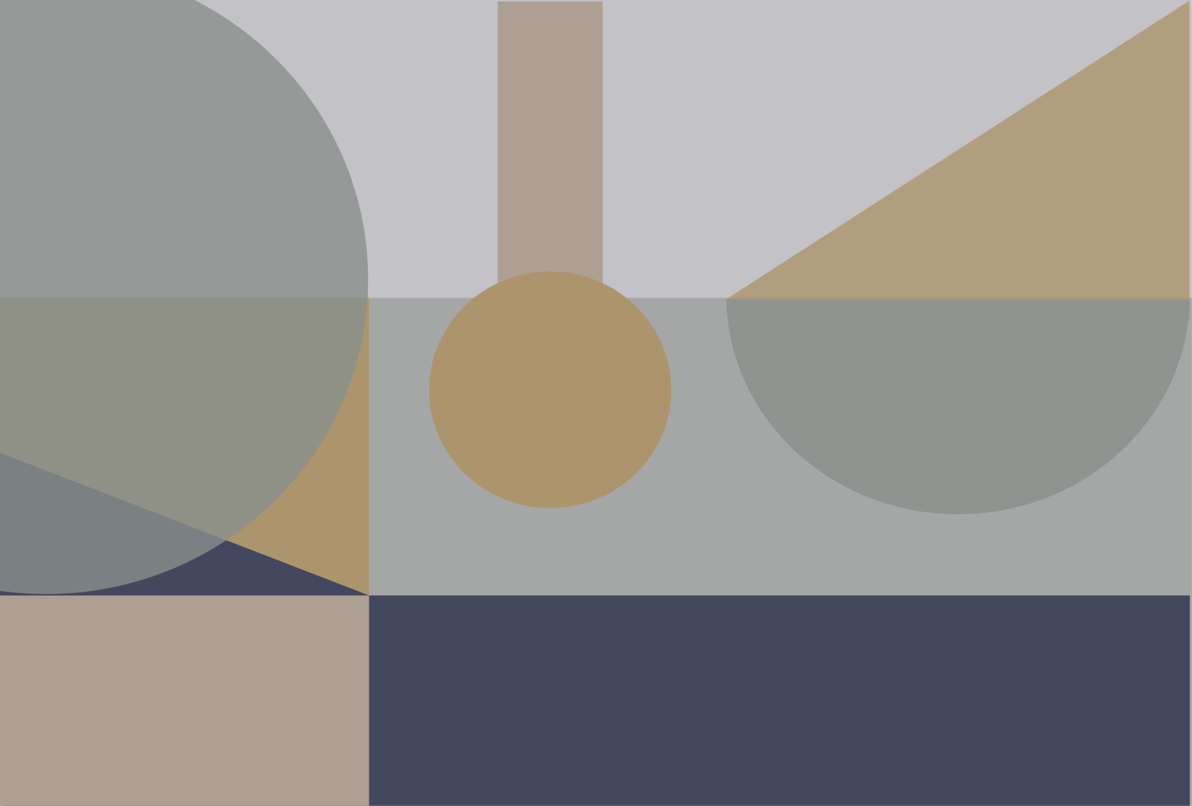 Vinyl teppich geometrisch braune moderne kunst - TenStickers