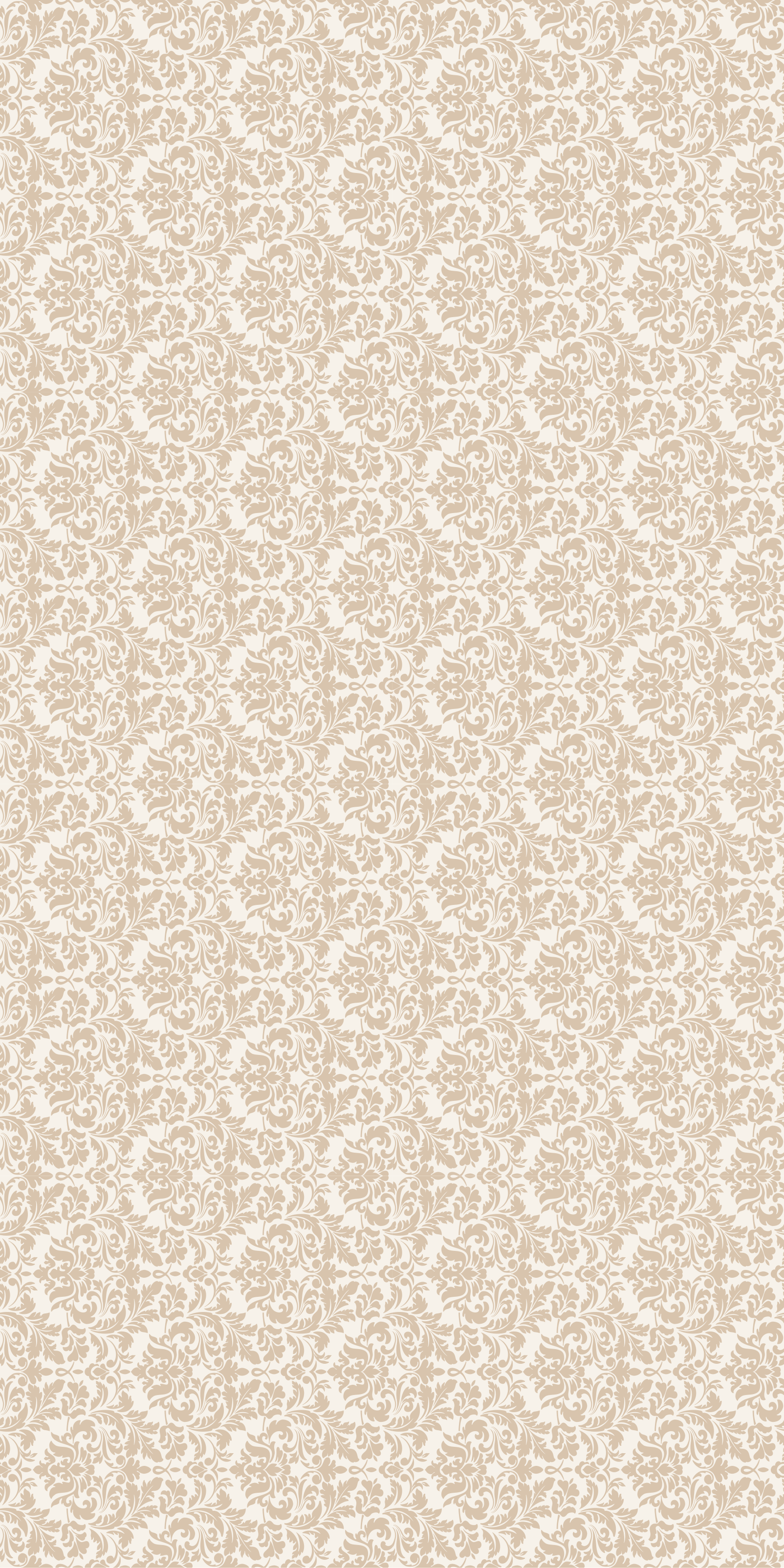 Vinyl teppich beige mit antikem hellbeigen muster - TenStickers
