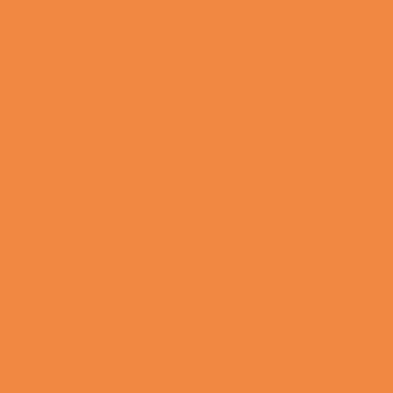 Vinyl teppich orange in einfarbigem orange - TenStickers