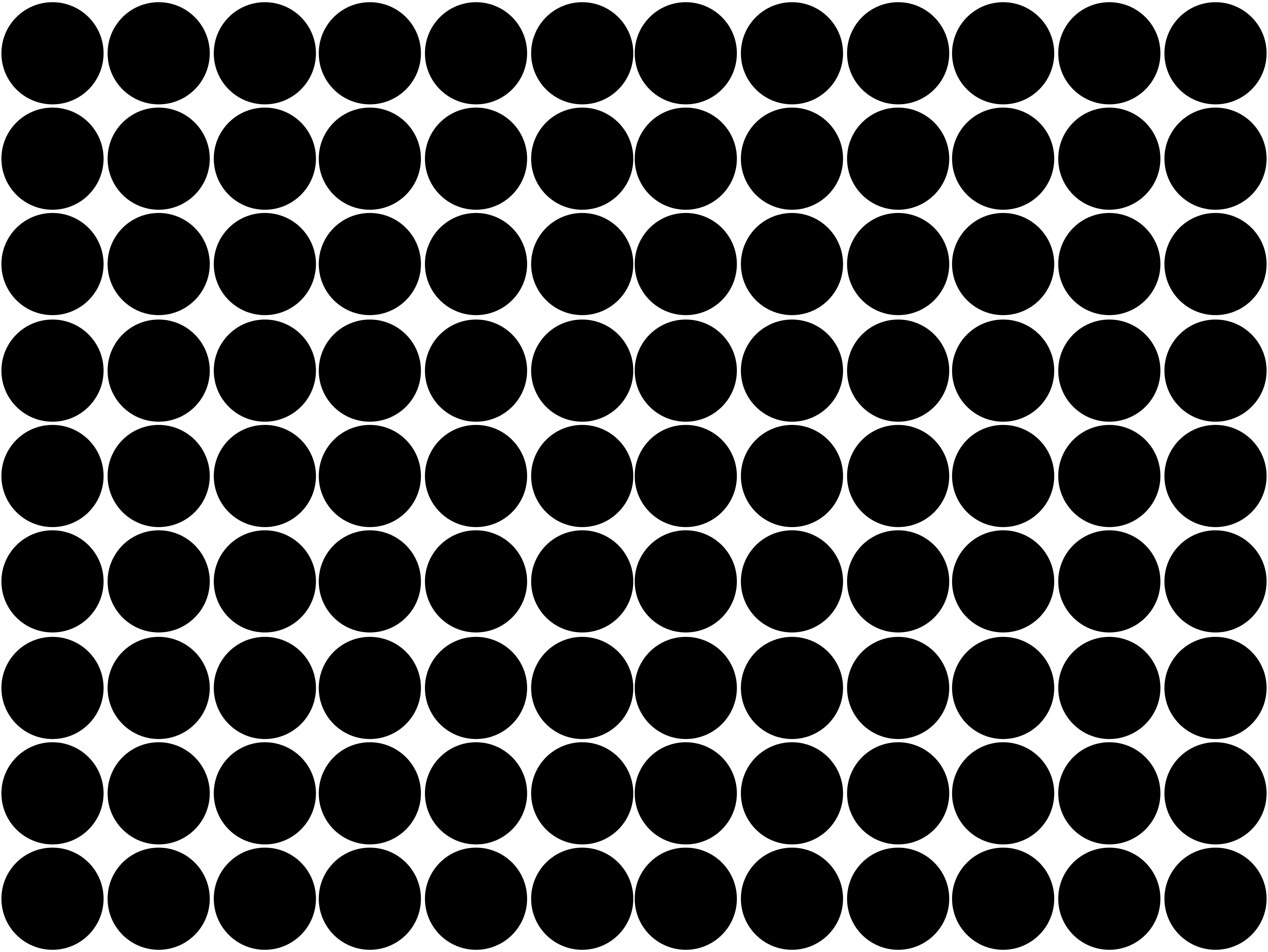 Vinyl teppich schwarz mit punkten muster - TenStickers