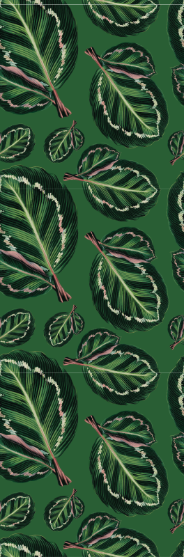 Vinyl teppich grün maranta green - TenStickers