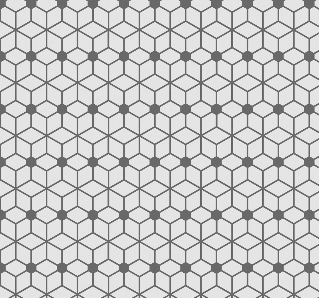 Vinyl teppich terrasse graues mosaik - TenStickers