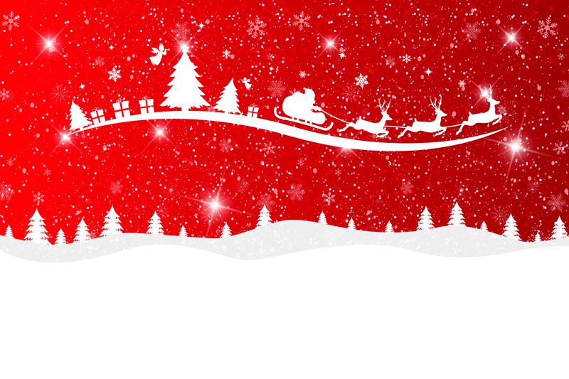 Vinyl teppich rot weihnachtswelle - TenStickers