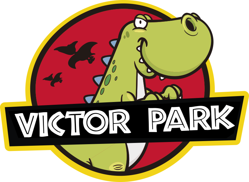 Personalisierter jurassic park vinyl teppich - TenStickers
