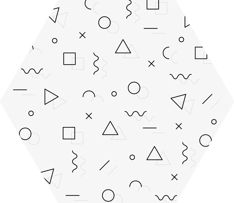 Vinyl Teppich geometrisch abstrakte geometrie - TenStickers