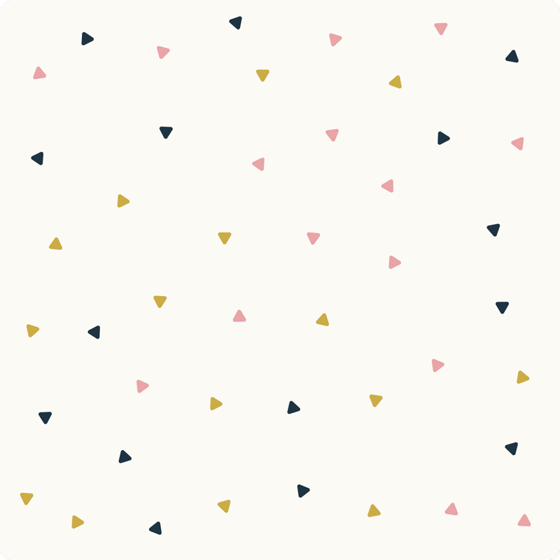 Minimalistischer vinylteppich dreiecke - TenStickers