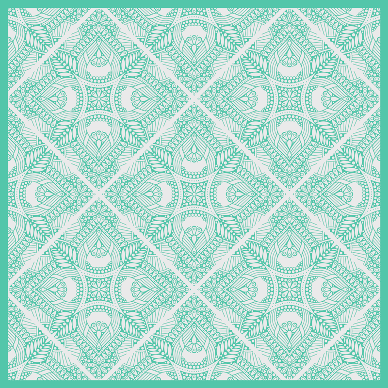 Vinyl Teppich geometrisch geometrisch gemusterte auflage - TenStickers