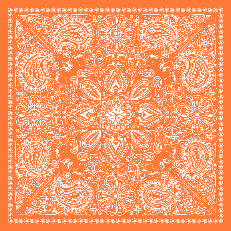 Vinyl Teppich Mandala mandala-ornament - TenStickers