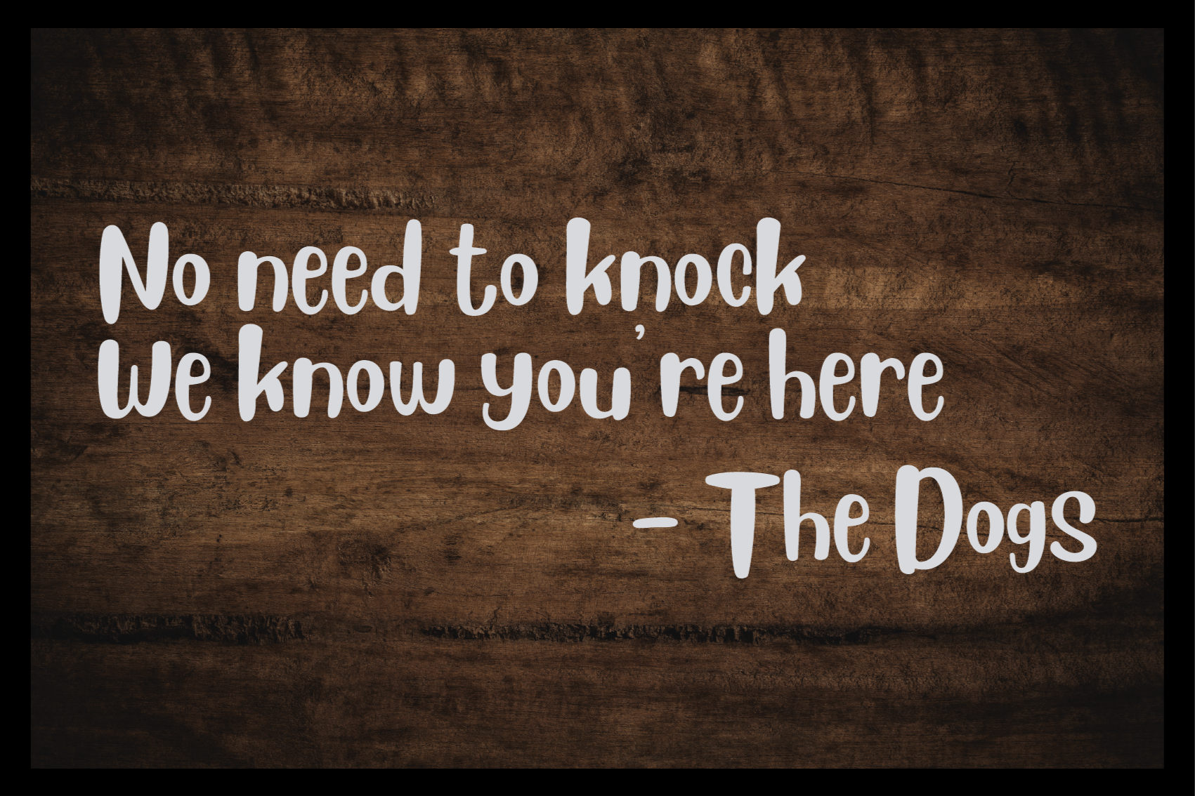 Vinyl Teppich Text begrüßungszitateintrag - TenStickers