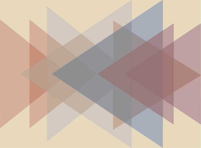 Vinyl Teppich geometrisch geometrische Überlappung - TenStickers