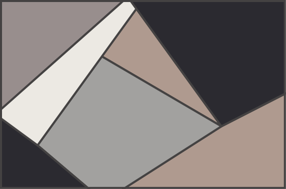 Vinylteppich geometrisch Vinyl teppich geometrische formen beige - TenStickers