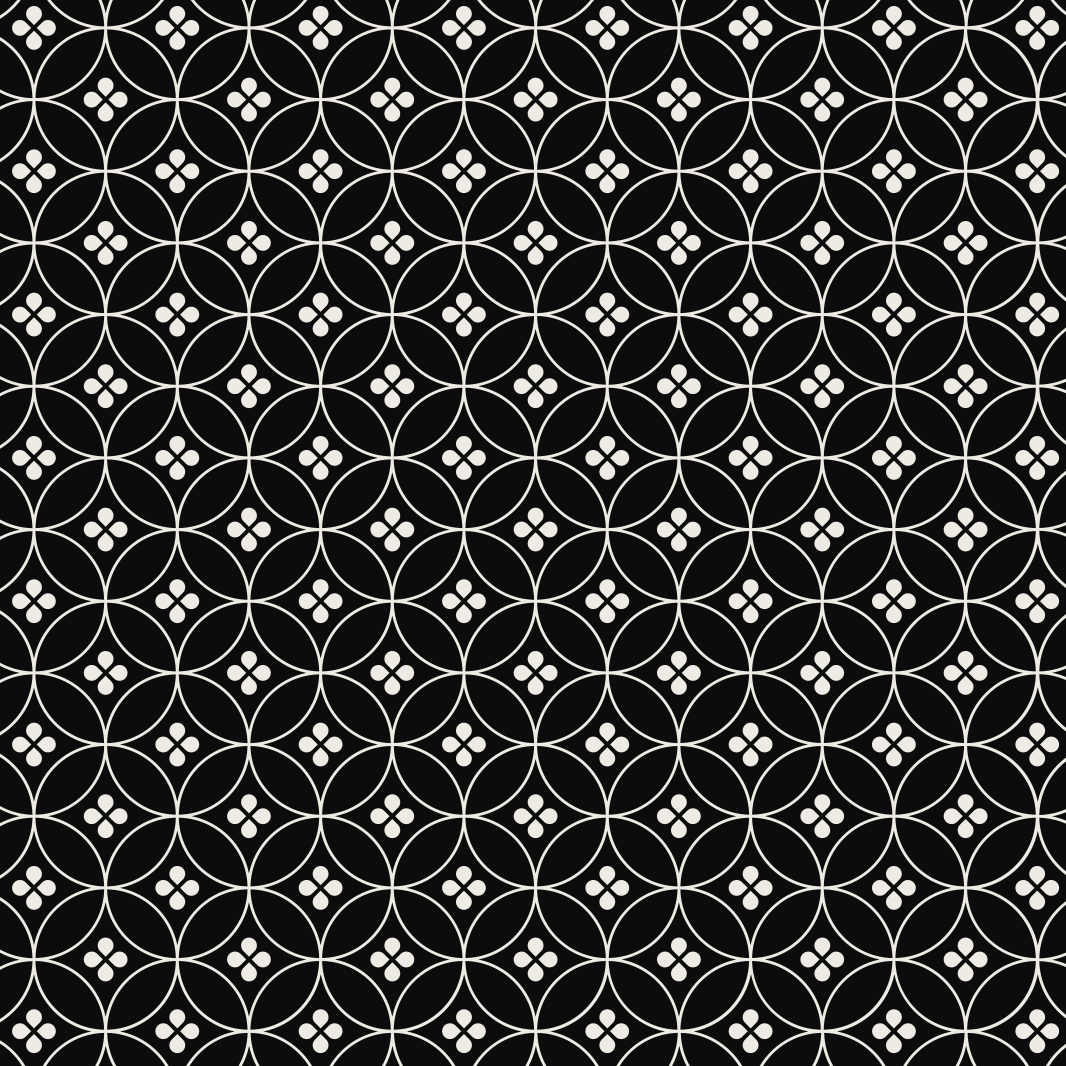 Vinyl Teppich geometrisch geometrisches kreismuster - TenStickers