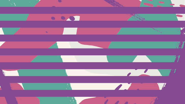 Vinylteppich gestreift Bunte mischung - TenStickers