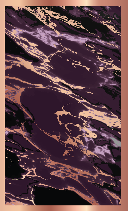 Vinyl Teppich Marmor marmoriertes muster - TenStickers