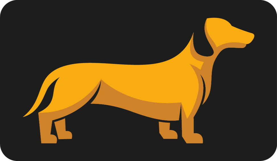 Vinyl Teppich Tiere hunde-silhouette - TenStickers