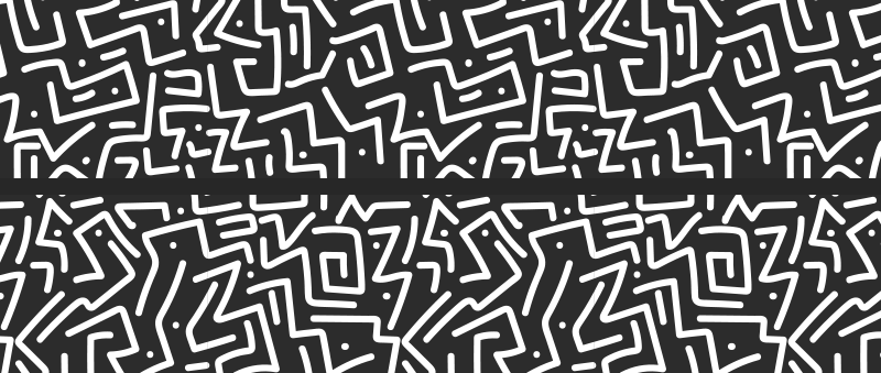 Vinyl Teppich geometrisch abstraktes labyrinth - TenStickers