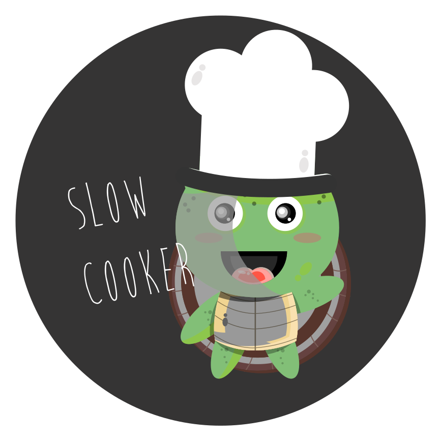 Vinylteppich Tiere Slow cooker schildkröte - TenStickers