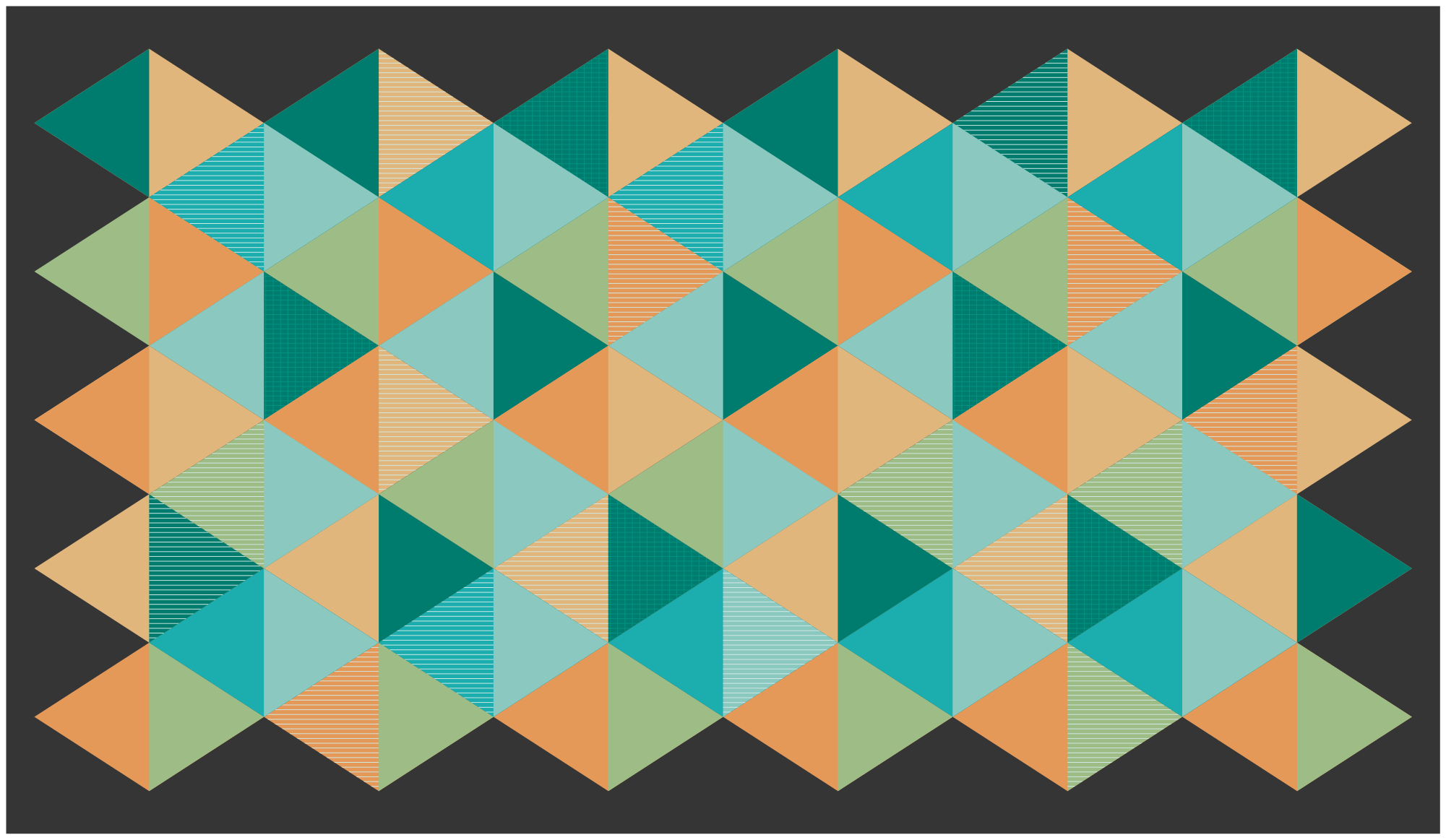 Vinyl Teppich geometrisch geometrisch gemusterte komposition - TenStickers