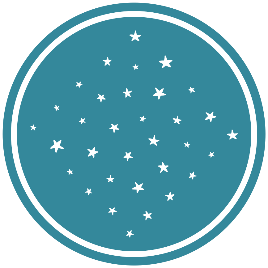 Vinylteppich modern Sternchenmuster - TenStickers