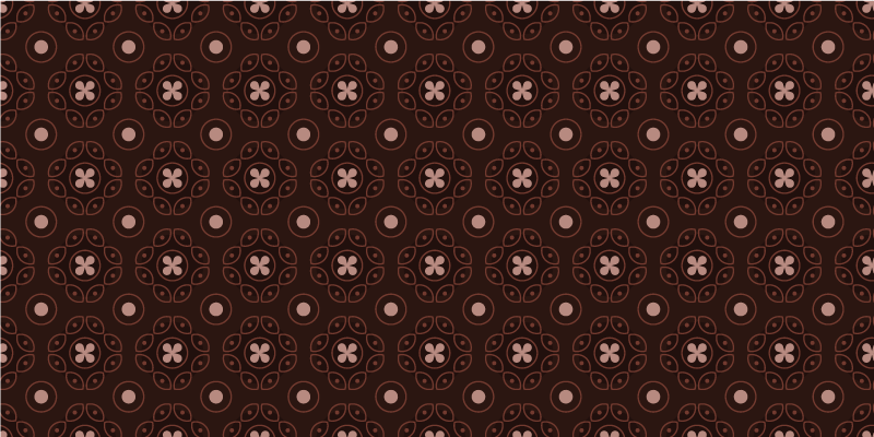 Vinylteppich Mosaik mosaik kreisförmige muster - TenStickers